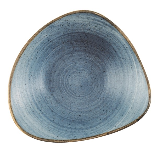 Stonecast Raw Teal Triangel Schüssel 23.5cm