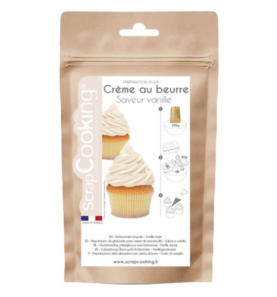 Fertigmischung Vanille-Buttercreme Mix 200g