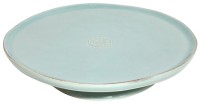 Nova Tortenplatte auf Fuss D26cm H5.6cm turquoise