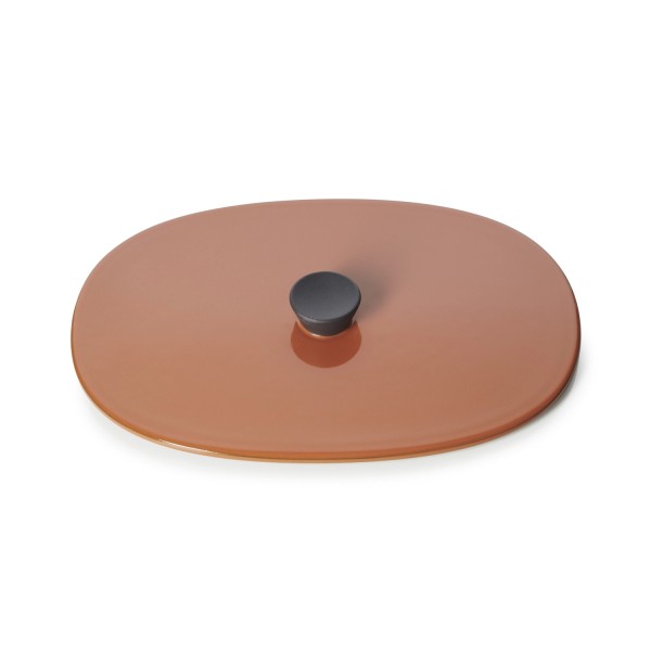 Caractère Deckel für Platte 26X18,5 zimt