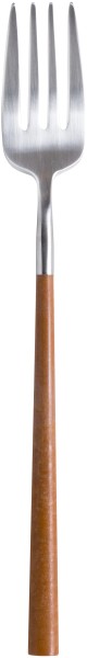 Mito Serviergabel L26.5cm brushed Holzgriff