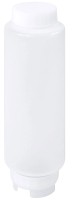 Saucenflaschen aus PP weiss, 21x7 cm - 0.6l