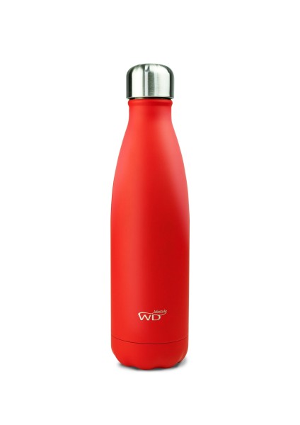 Isolierflaschen doppelw. 500ml, rot