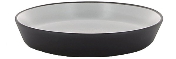 Equinoxe Teller hoch Ø14cm, H:2.5cm, 20cl, pfeffer