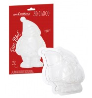 3D Schokoladenform, Weihnachtsmann