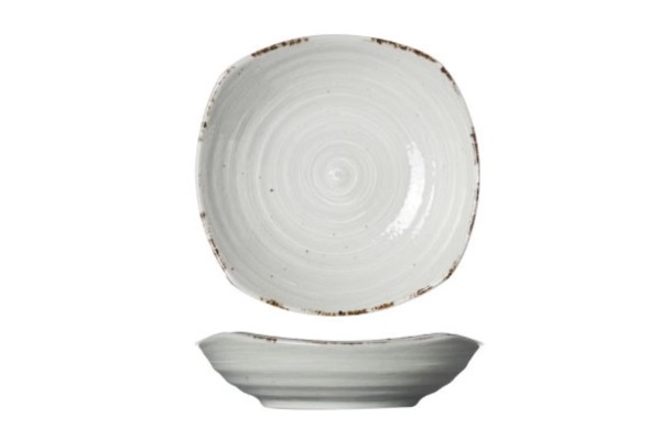 Avalon Schale eckig, D 15cm, H: 4cm