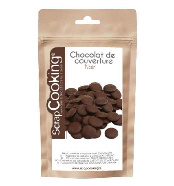 Schokoladenkouverture Noir 190g