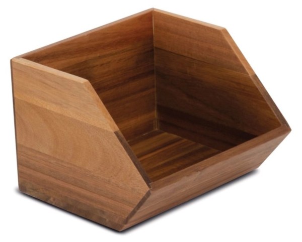 Nova Holzbox klein stapelbar 17.5 x 17 x 12.5cm