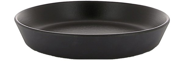 Equinoxe Teller hoch Ø14cm, H:2.5cm, 20cl, schwarz