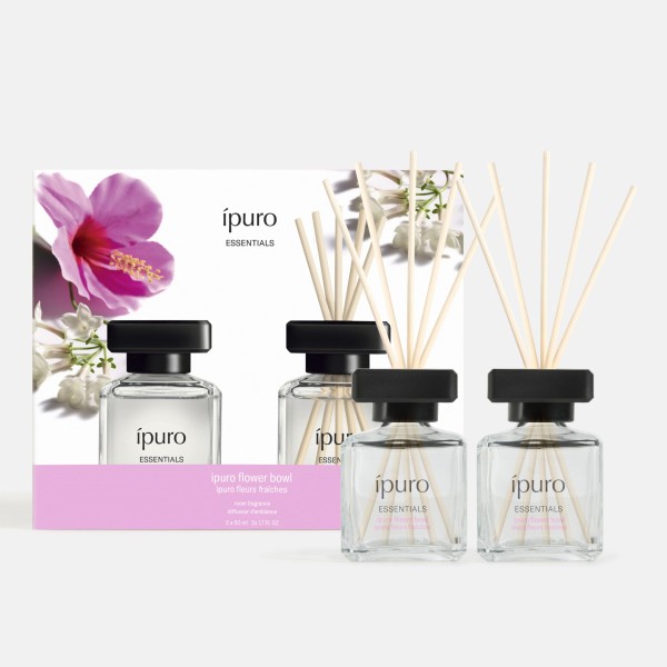 Ipuro Essentials Raumduft Set Flower Bowl, 2 Stk., 50 ml