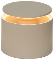 Push-Up Tischlampe D12x8.3cm sand