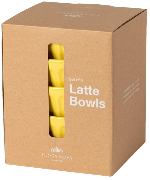 Latte Bowls Set 4 Latte Schalen 15 chamomile