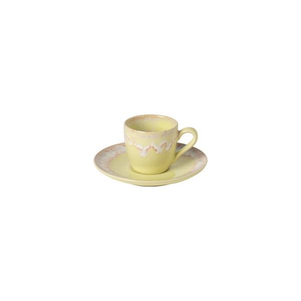 Taormina Kaffeetasse mit Untertasse 100ml 6.4x8.5cm H5.6cm