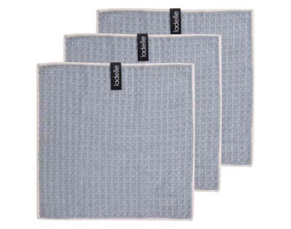 Spültuch grey 30x30 3Stk.