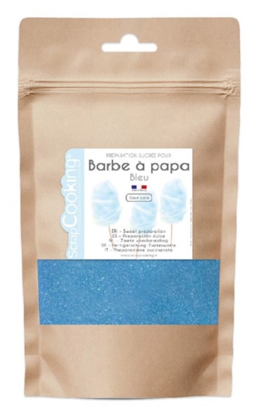 Fertigmischung Zuckerwatte Colageschmack blau 160g