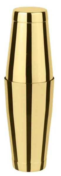 2 tlg. Boston Shaker gold 790ml/590ml