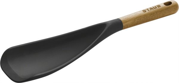 Schöpfer- und Servierlöffel mit Akazienholzgriff, 30cm