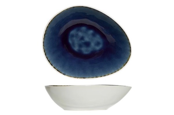 Spirit Blue Schüssel oval, 17x20.5cm