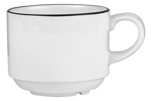 Alchemy Mono Stapelbare Teetasse H6.6cm, D8cm, 20.6cl