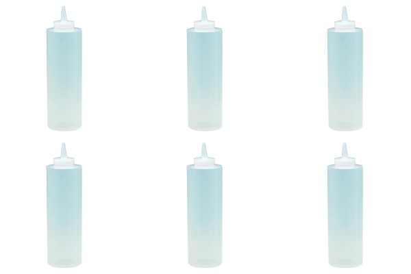 6er Set Saucen Dispenser transparent 0.236lt Aligro