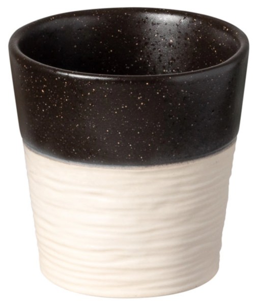 Nótos Becher ohne Henkel 180ml 8x7.9cm H8cm schwarz