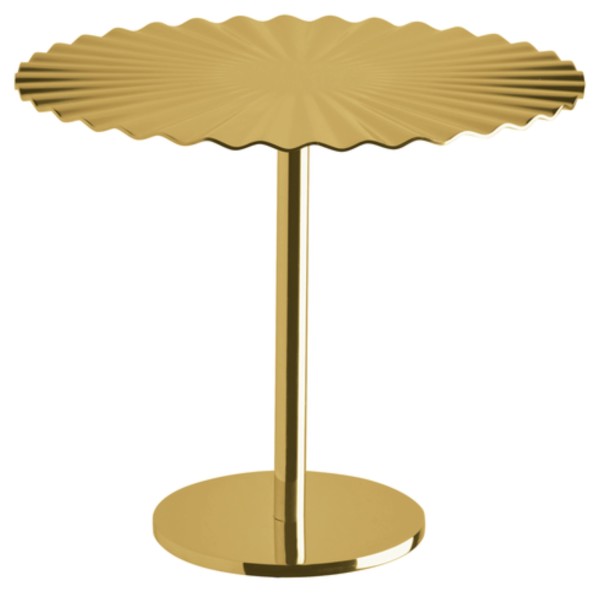 Kyma Etagere D17cm, H14cm PVD Gold