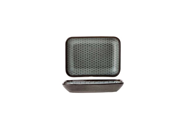 Toluca grün Teller mini, 14.5x10.5cm