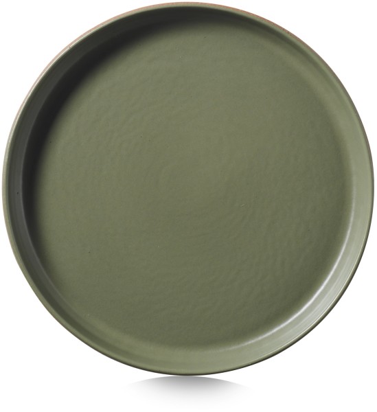 Contre-Jour Teller D15cm olive grün