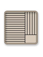 Tellerkorb geschlossen D25 bis 28cm H max 2.5cm für 20Teller