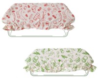 2er Set Abdeckung, Baumwolle, recht 34x24cm u 40x26cm