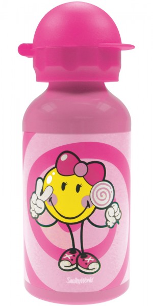 Smiley Kid Girl Flasche, Aluminium, 40 cl