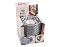 Tortelettbackform ø10cm silber