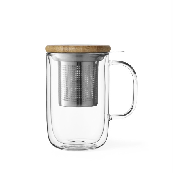 Minima Balanced Tasse doppelwandig mit Infuser 500ml