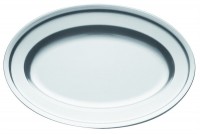 Ovale Fleischplatte 32x22cm