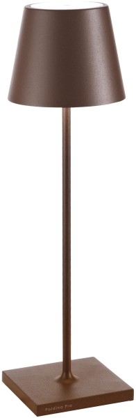 Poldina Pro Tischlampe 11.1x38cm corten