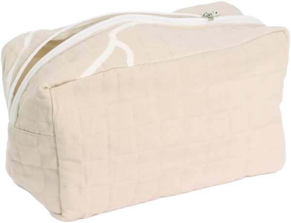 Reconnect Necessaire 28x16x13cm stone Biobaumwolle