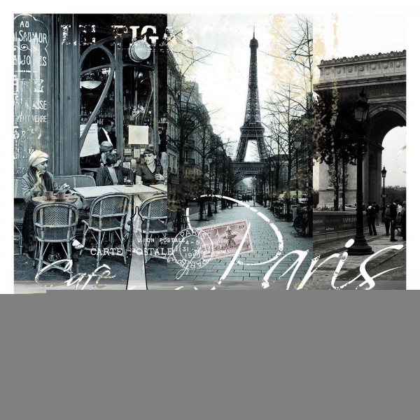 Paris Servietten 20 Stk. 33x33 cm