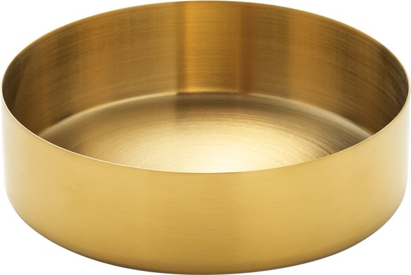 Playground Bowl Edelstahl goldfarben gross 13cm H3.5cm