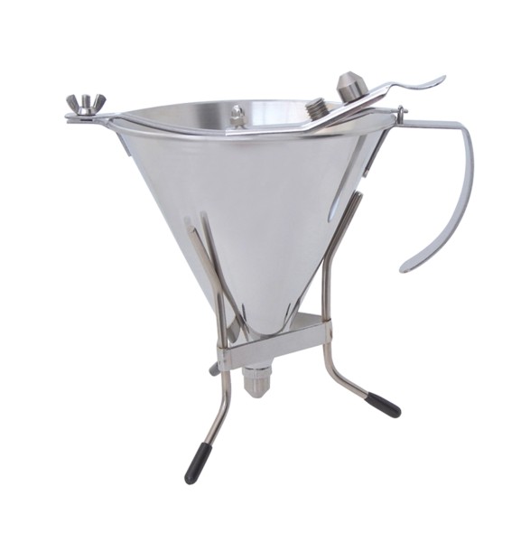 KWIK PRO Saucen-u.Fondanttrichter 1.5L. Ø17.5cm mit Ständer
