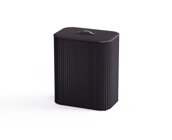 Tota Twin Luxe Wäschekorb 90l black