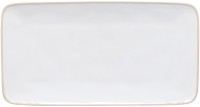 Beja Tablett rechteckig 29.2x15.3 H2.2cm weiss-creme