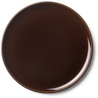 2er Set Collective Teller flach D17cm mocha