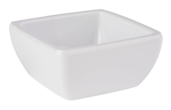 Schale PURE 6,5x6,5cm H3cm weiss