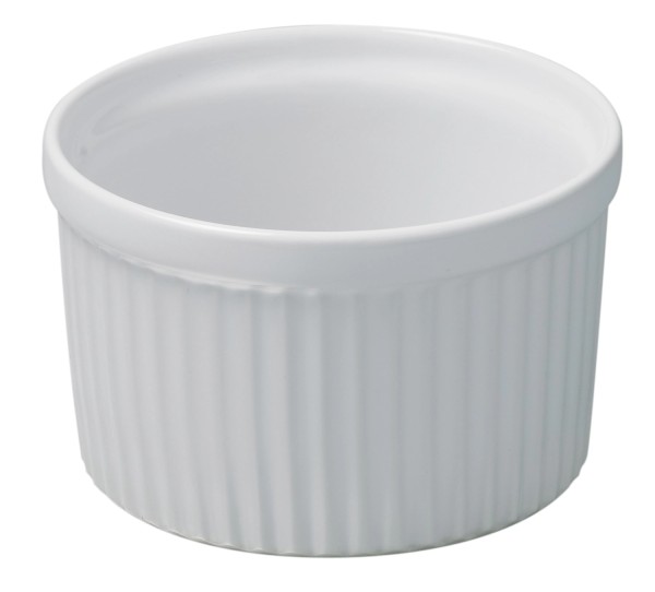 Souffléform klein, Ø 10cm, weiss