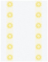 SONNE Geschirrtuch MEYER-MAYOR goldgelb 50x70cm