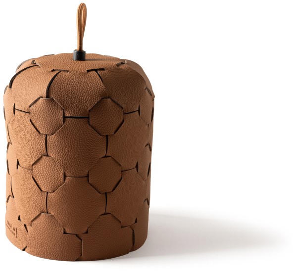 Lampenschirm small cognac