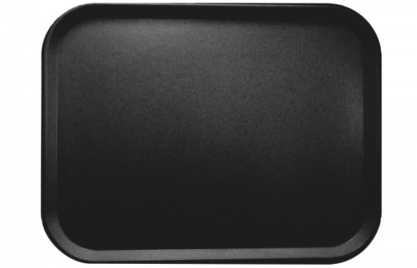 Tablett Scandia Polyclassic, Schwarz 43x33cm