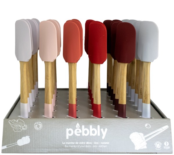 36tlg Display Spachtel Silikon H25cm L34cm B36cm sweetness