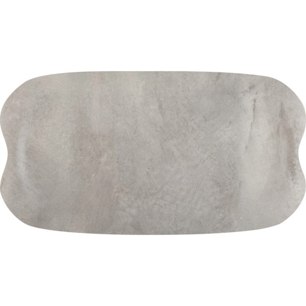 Tablett Earth Wave Beton 42x22cm