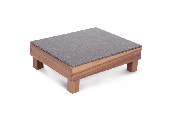 NATURE Buffetplatte gekühlt, Granit dunkel, GN 1/2